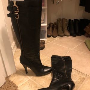 Black boots